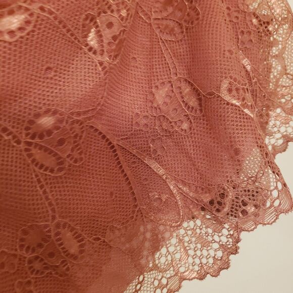 Rene Rofe Women’s Extreme Push-Up Lace Lingerie Bikini Set Brown Sz 36C NWT - Picture 10 of 11